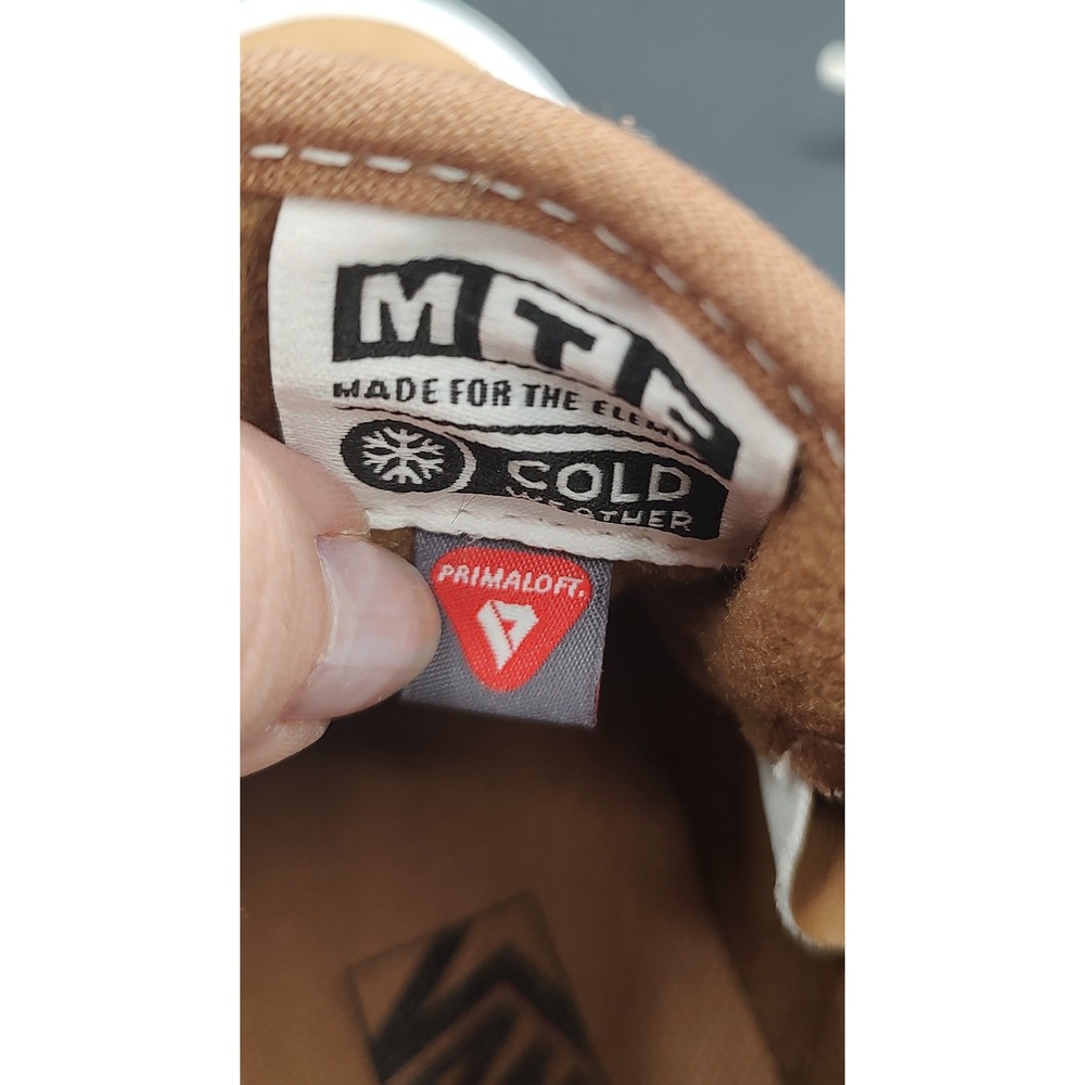 Vans Kids Sk8-Hi MTE-1 Brown Suede Primaloft Winter Sneaker Boots Size 11.0 - Picture 3 of 10